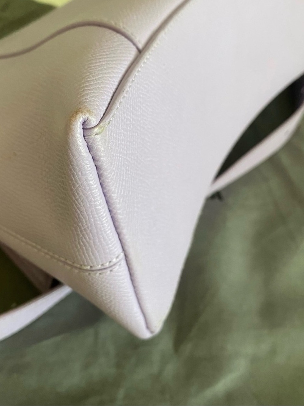 AUTH BALENCIAGA Hourglass Downtown Lilac Shoulder Bag crossbody COA INCLUDED - Picture 11 of 13